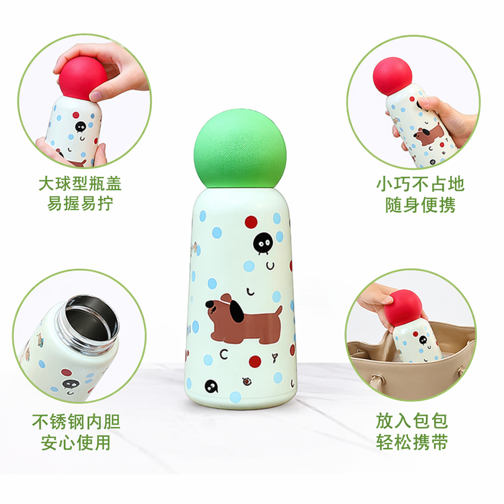彩色水杯 时尚创意个性便携大容量保温杯图