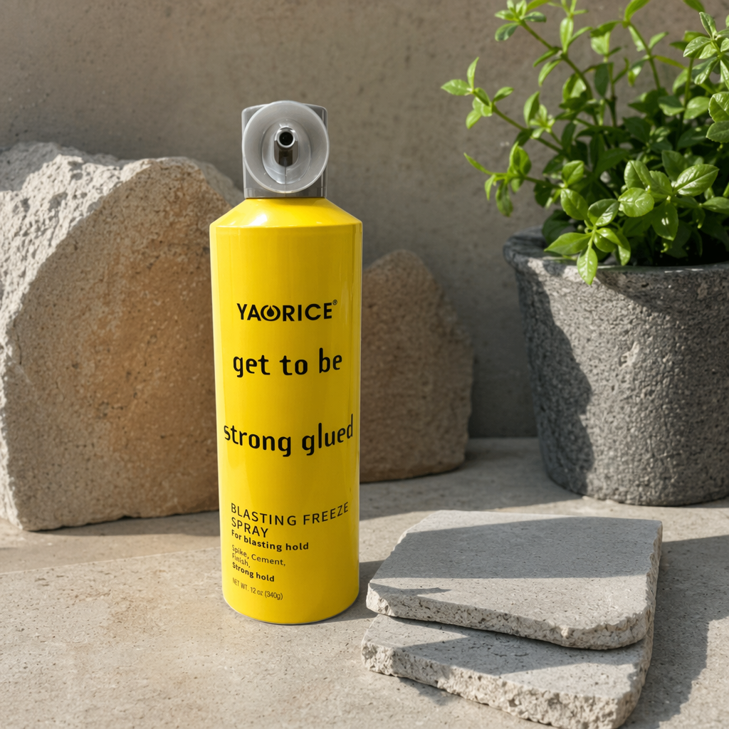 Yellow spray bottle, 500ml household cleaning spray bottle, empty bottle can be filled with multi-functional sprayer details Picture