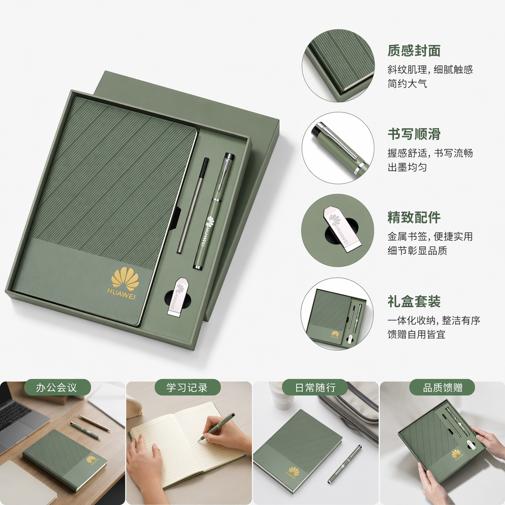绿色礼盒套装 节日送礼优选 精美包装 多款组合