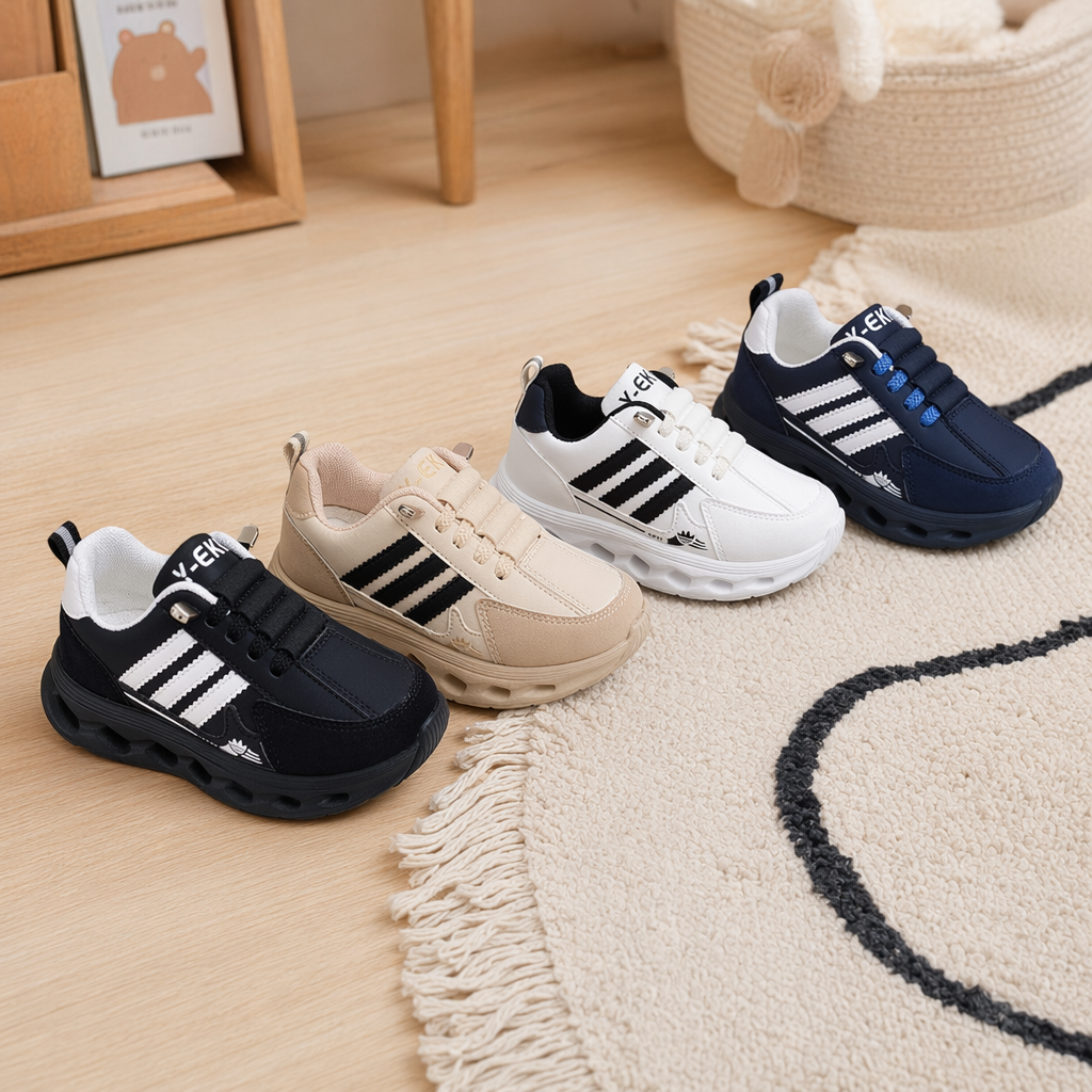Black Branka men's sports shoes are breathable, lightweight and shock-absorbing running shoes details Picture