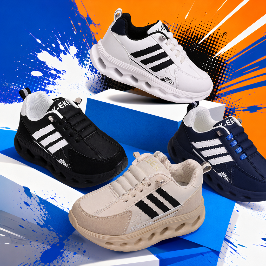 Black Branka men's sports shoes are breathable, lightweight and shock-absorbing running shoes Specification image