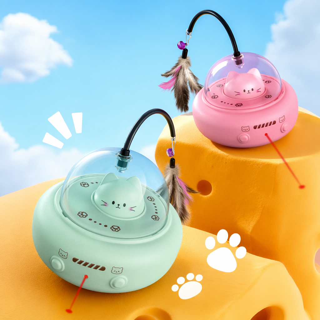 Green cat-shaped plush toys are cute and adorable pet ornaments for home decoration Specification image