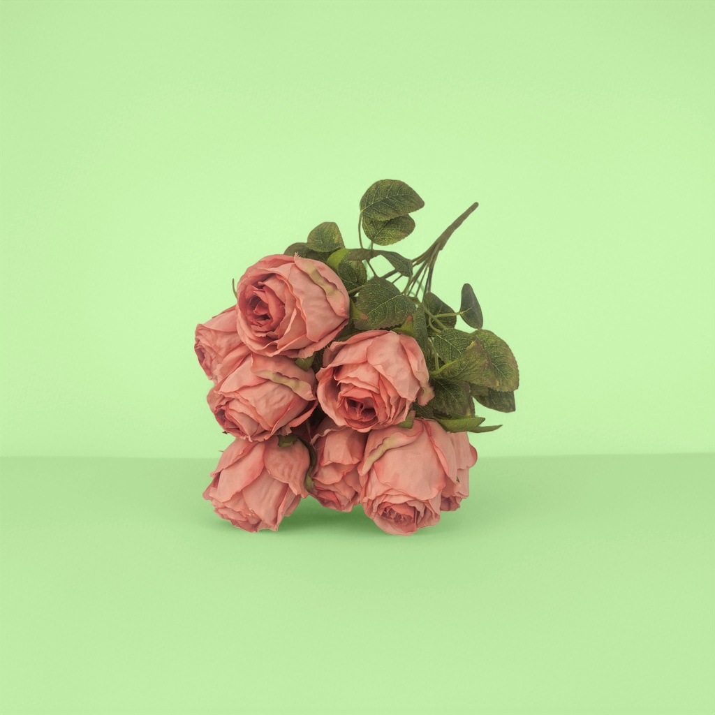 Pink rose bouquet of 9 carefully selected Ecuadorian roses for proposal and birthday flower delivery