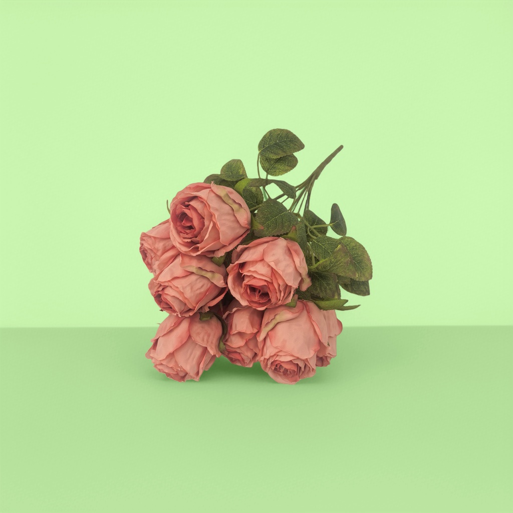 Pink rose bouquet of 9 carefully selected Ecuadorian roses for proposal and birthday flower delivery Application Scenario