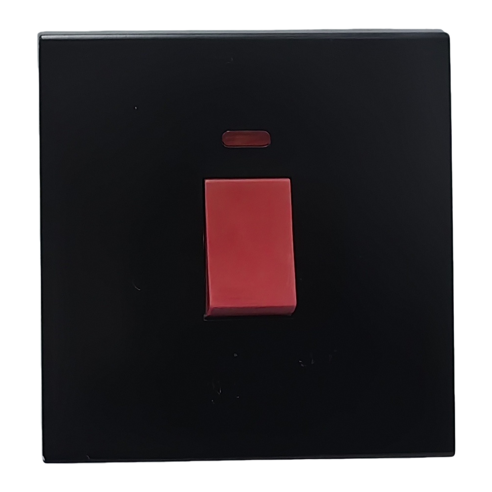 T6黑色20A面板红色墙壁开关家用办公通用 专供出口 Item Picture