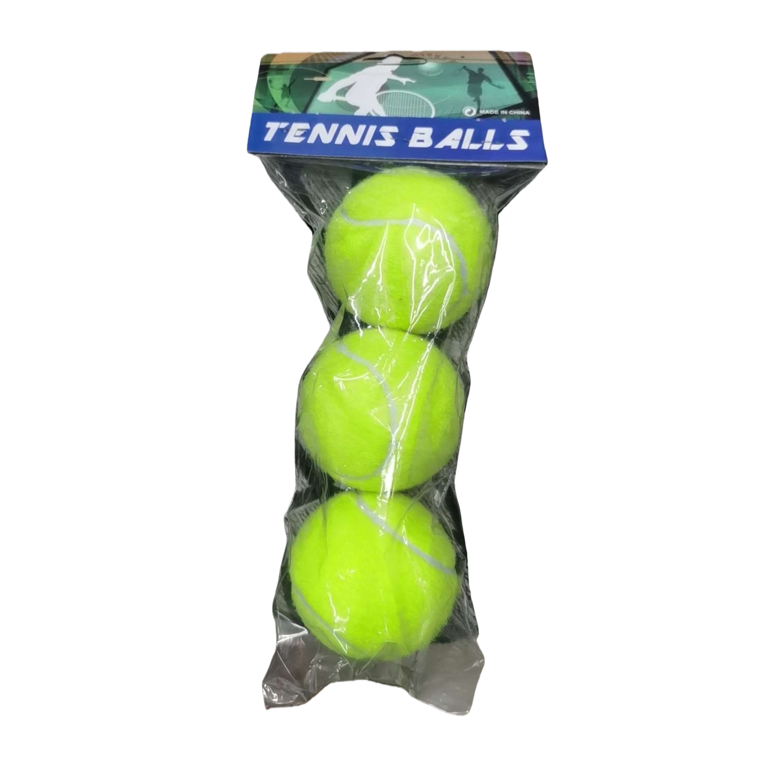 Yellow tennis training balls are standard competition-grade tennis balls that are durable and wear-resistant Item Picture