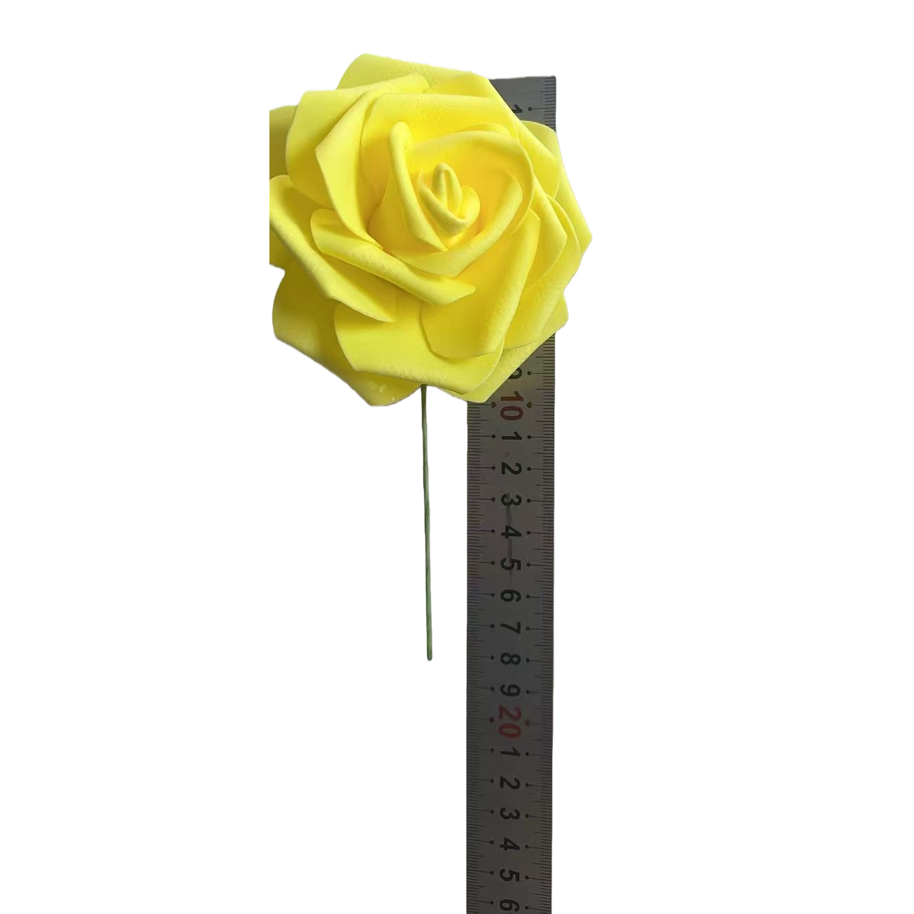 The yellow foam rose-scented body wash has fine foam, a long-lasting fragrance, and is gentle and clean Item Picture