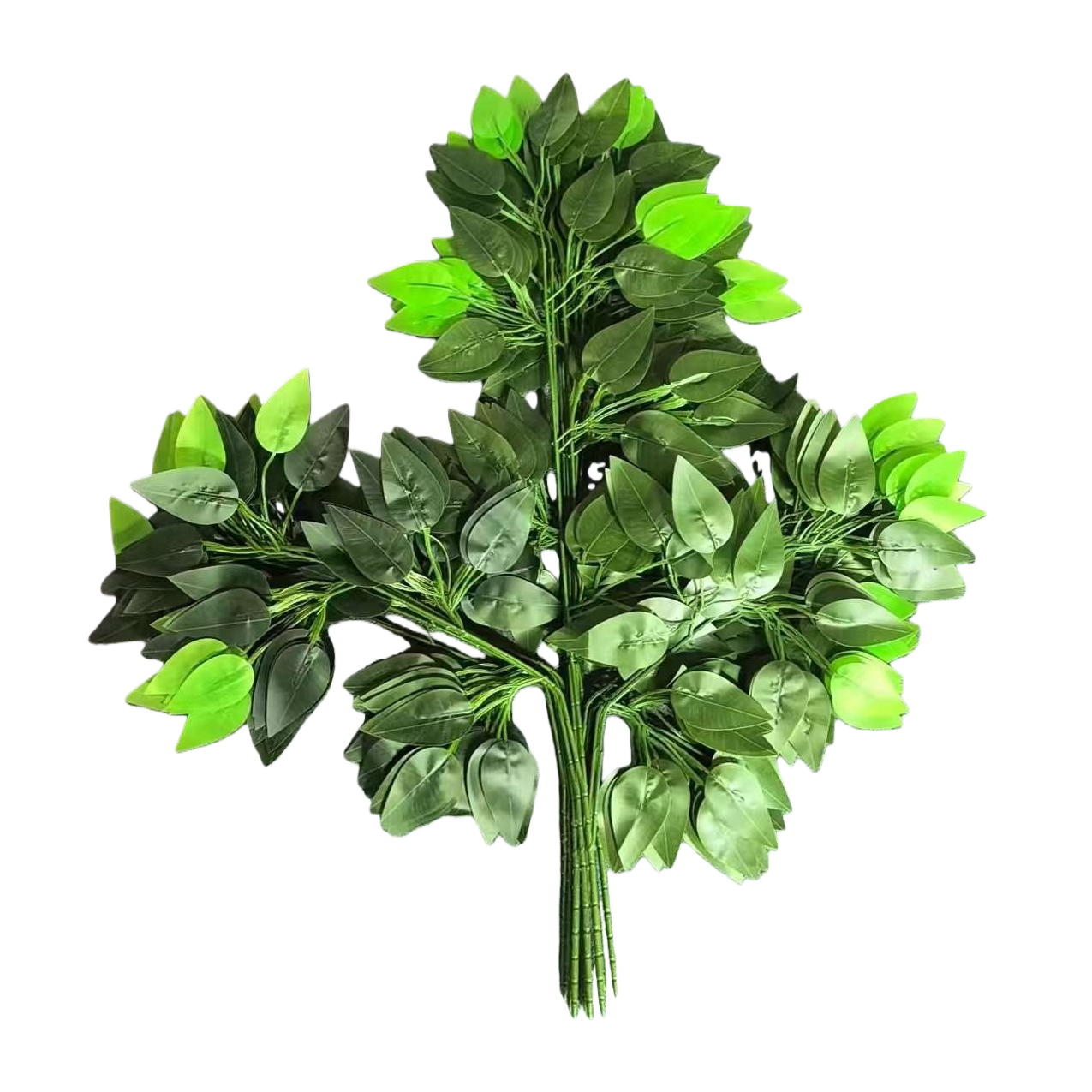 Green artificial leaves, branches, artificial plants, decorative vines and hanging ornaments for home green plants Item Picture
