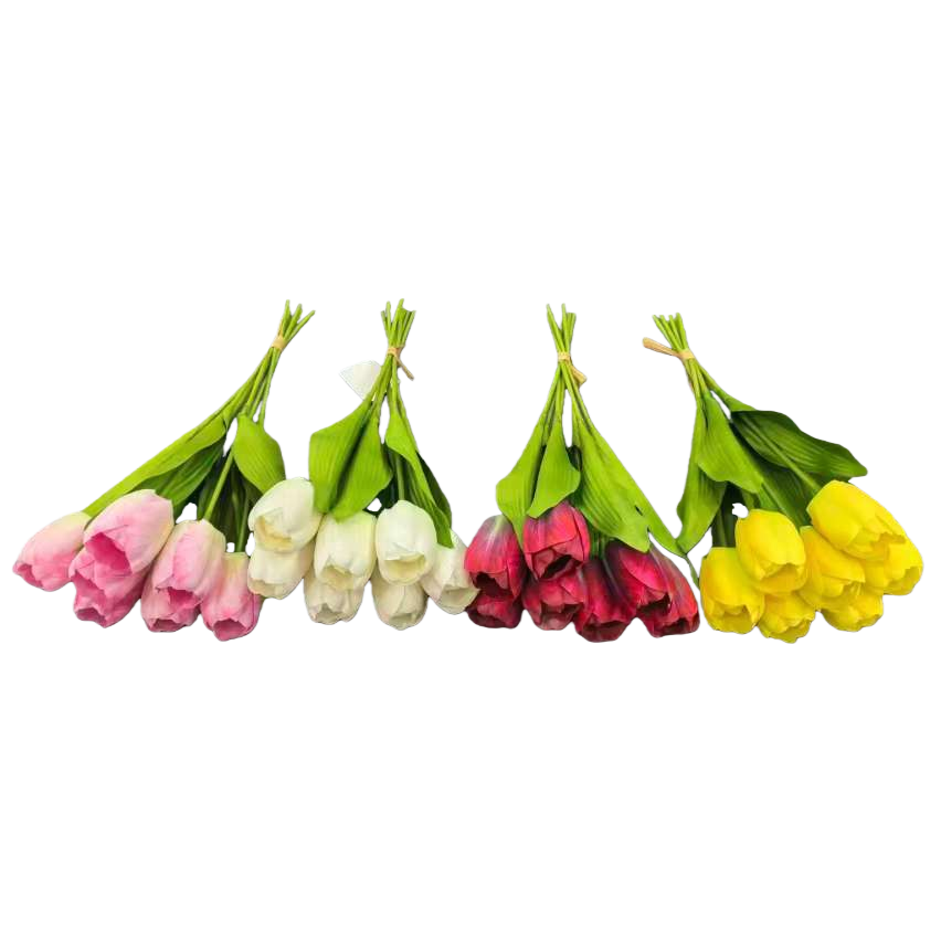 Colorful tulip bouquets, fresh flower delivery, festival gifts, birthday proposals, romantic starry sky combinations Item Picture