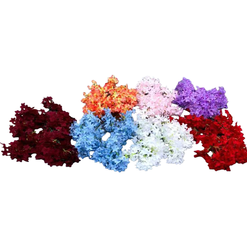 Colorful artificial flower bouquets, living room decorative items, wedding home flower arrangement art, artificial flower sets Item Picture