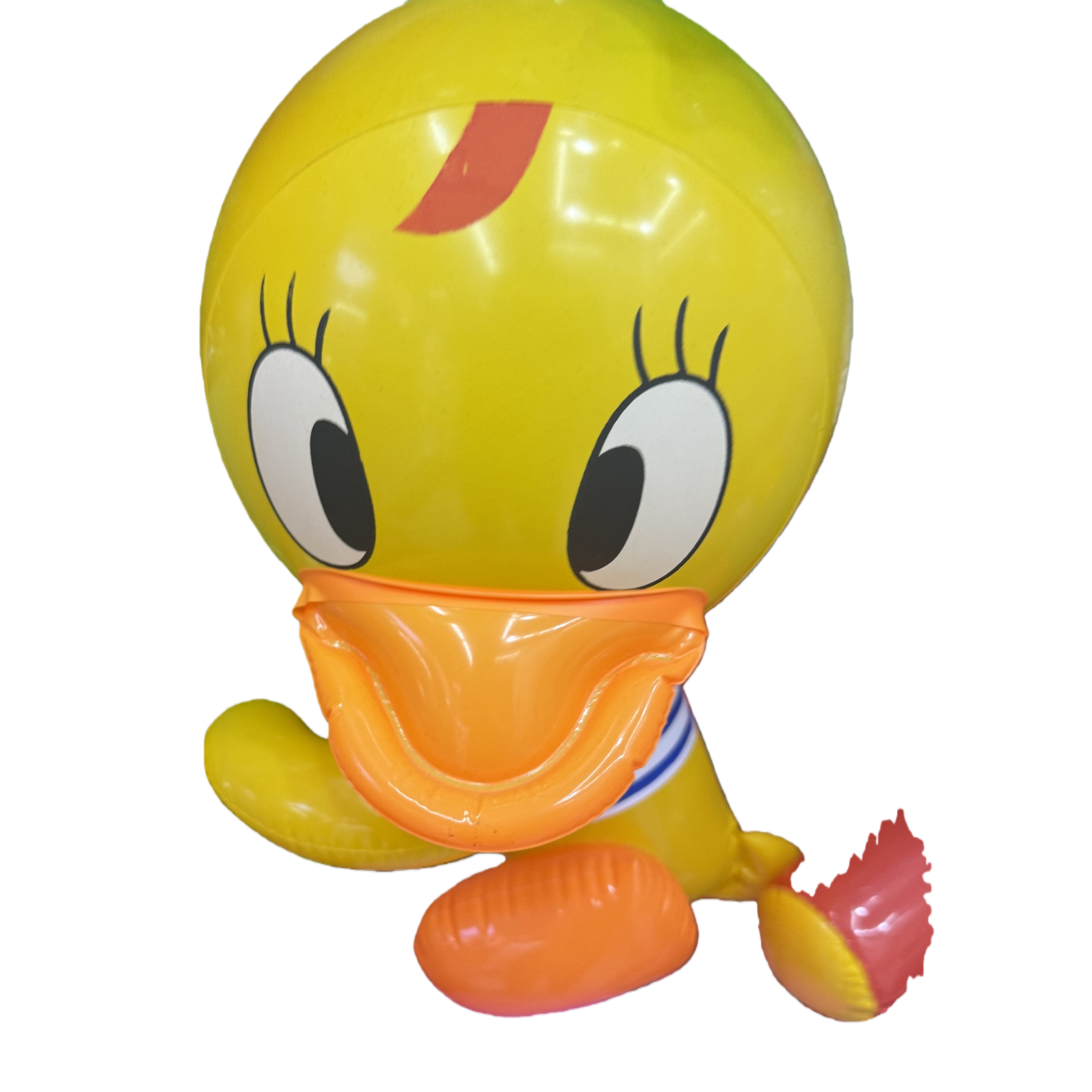 黄色充气小鸭浴室玩具儿童洗澡玩具可爱萌宠 inflatable duck Item Picture