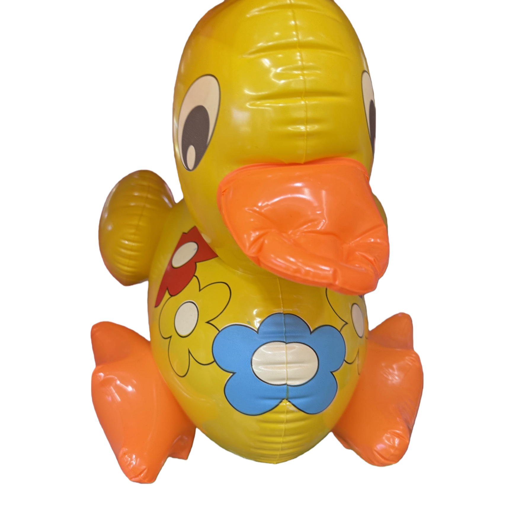 Yellow inflatable duck children's swimming pool toy bathroom bathing doll Inflatable Duck Item Picture