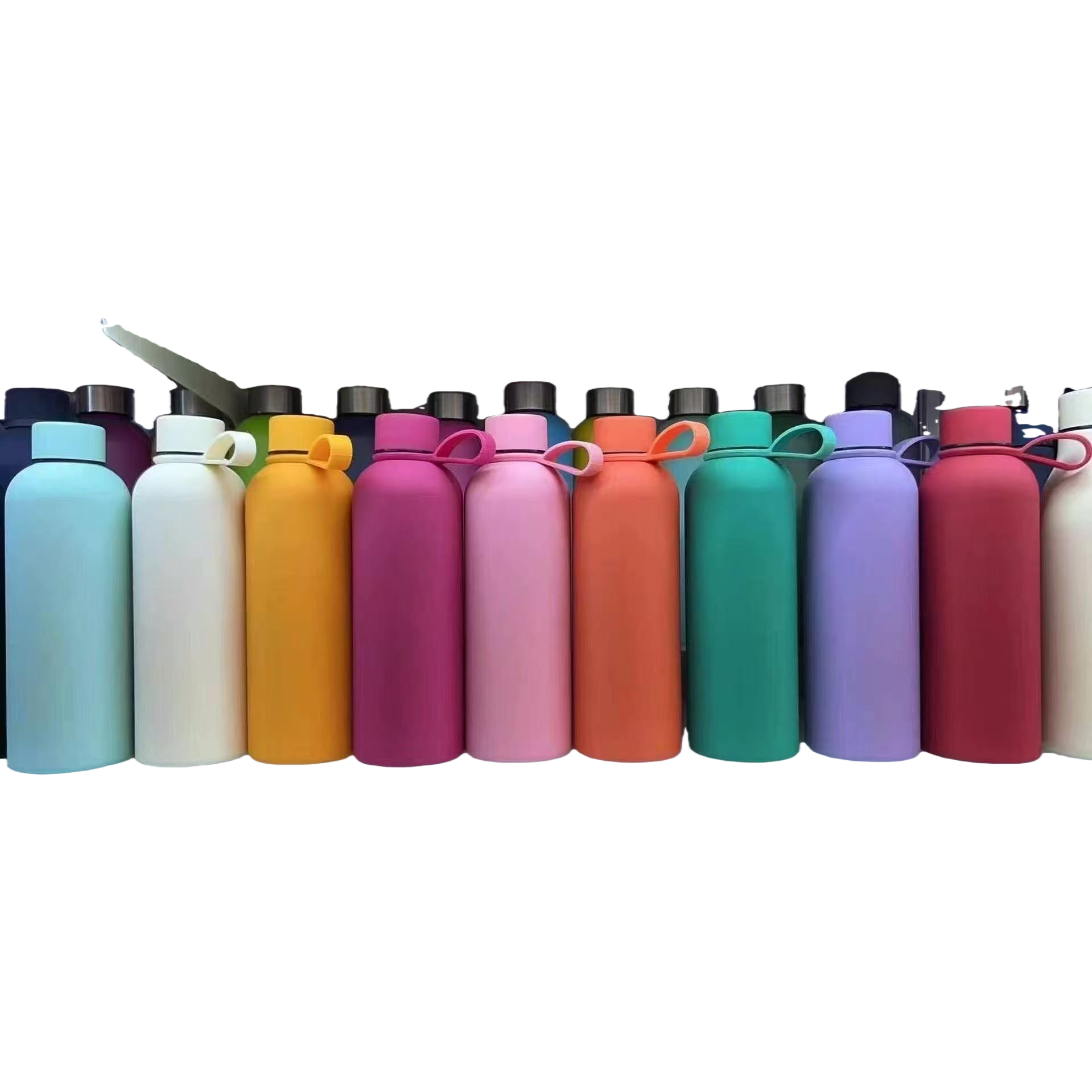 500ml colored insulated water cup with a frosted and anti-slip finish, an ideal choice for both office and study Item Picture