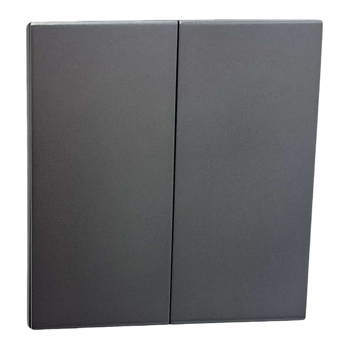 T6灰、金双联墙壁开关 二开单控/二开双控 86型简约现代 出口非洲 Item Picture