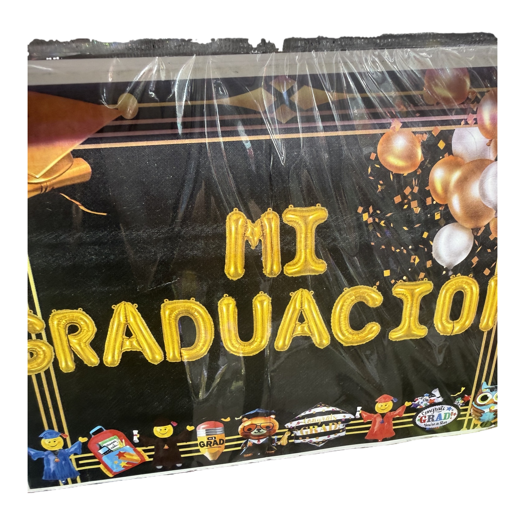 البالونات الذهبية حروف Graduuation التخرج تزيين لوازم الحزب Item Picture