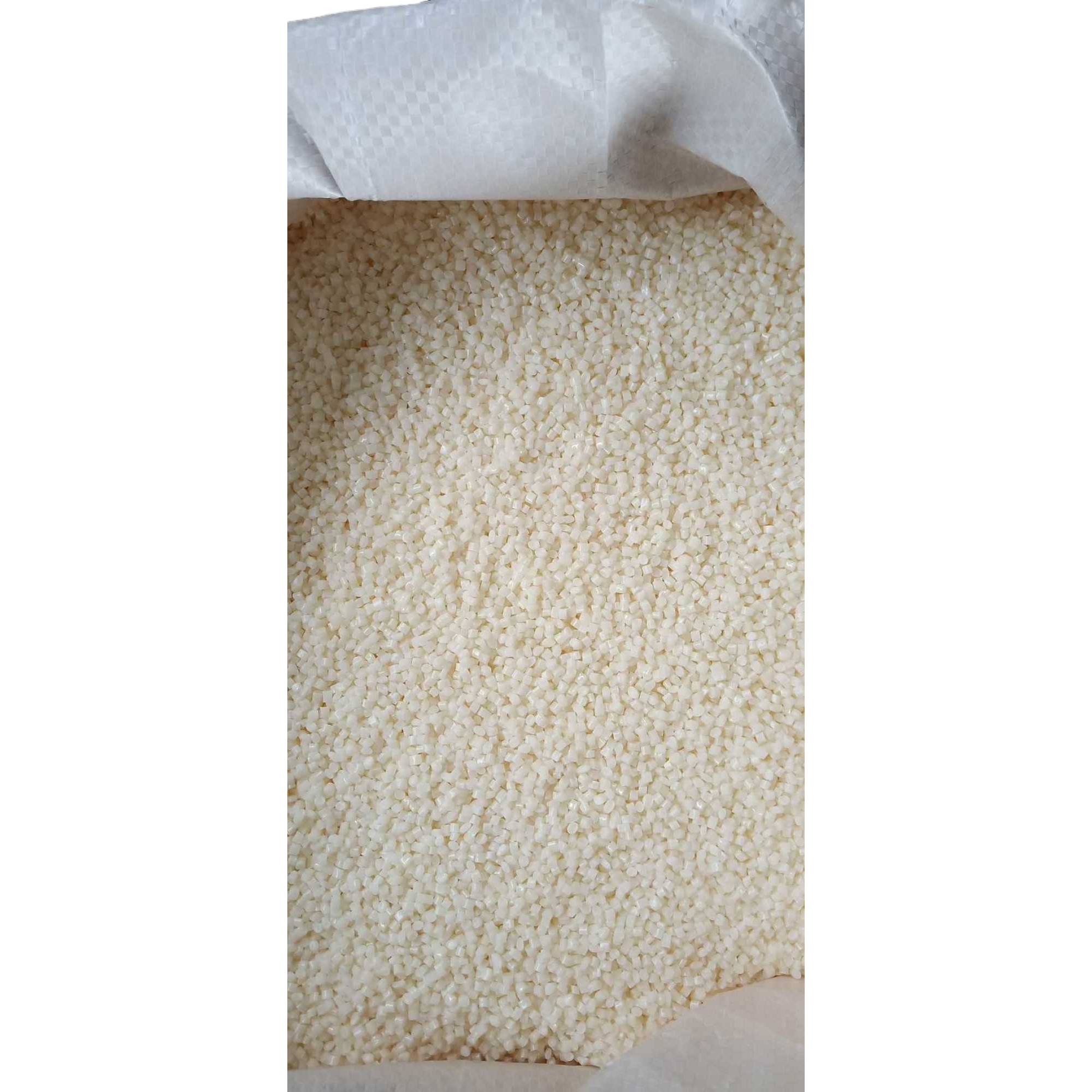 White plastic particle food-grade PP raw material non-toxic and environmentally friendly filling 25kg woven bag Item Picture