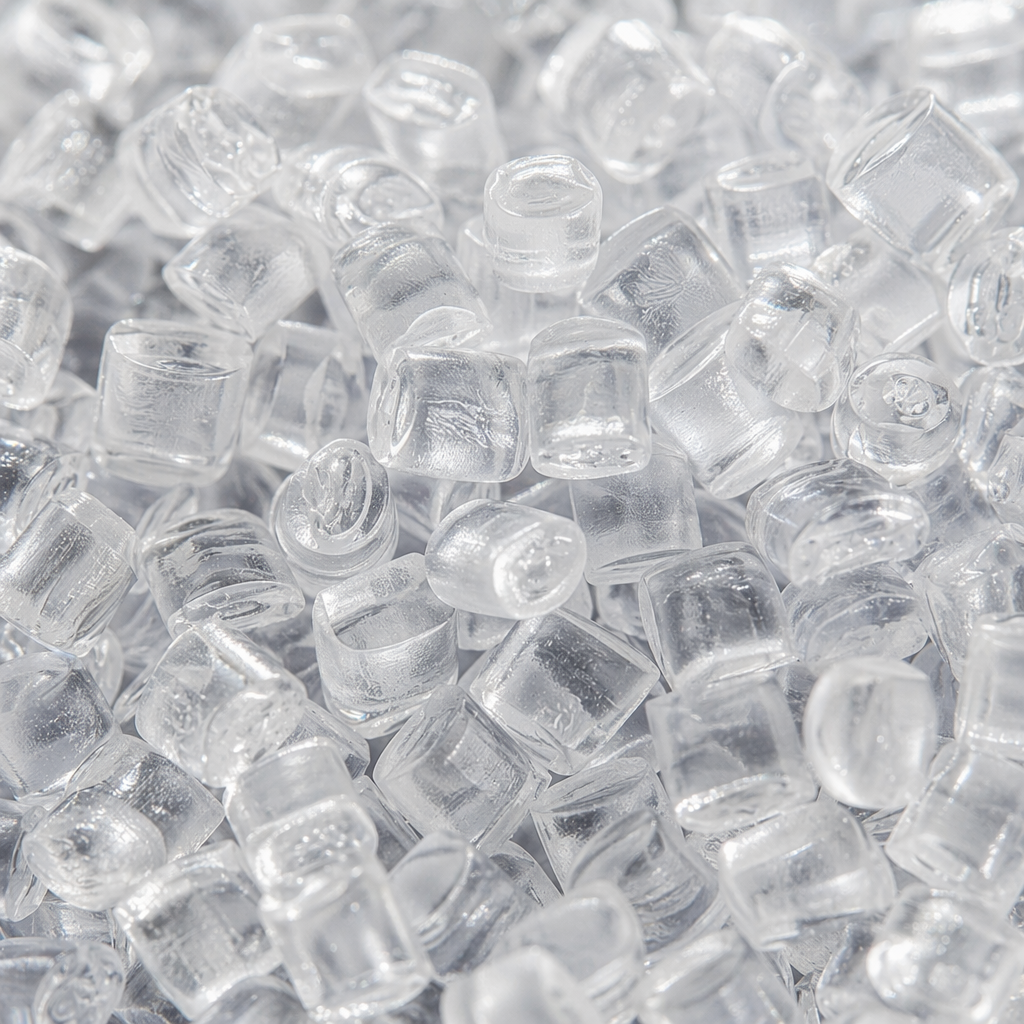 Transparent plastic granules, industrial-grade PPPE raw material, granular, general-purpose type, 500g Application Scenario