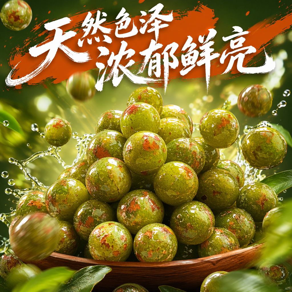 Green with red spots, natural stone beads, DIY accessories, woven beads, material beads, loose beads Specification image