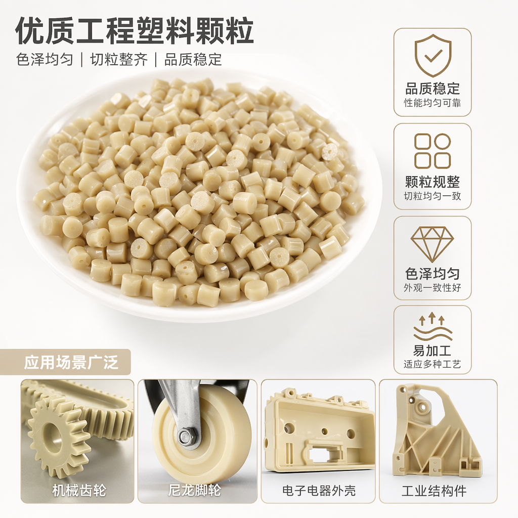 黄色颗粒状塑料粒子 工业级PP聚丙烯原料 通用注塑改性材料