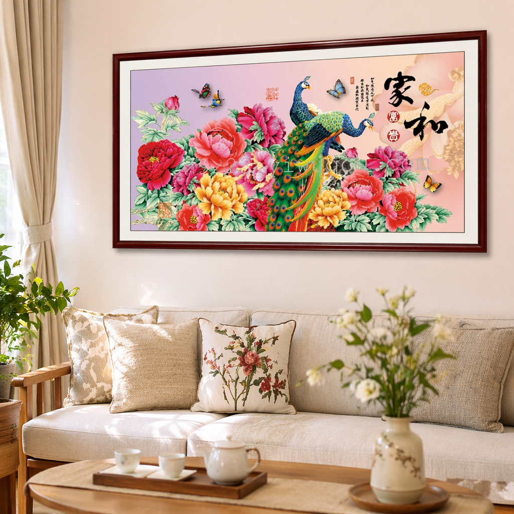 红色枫树林与溪流产品图
