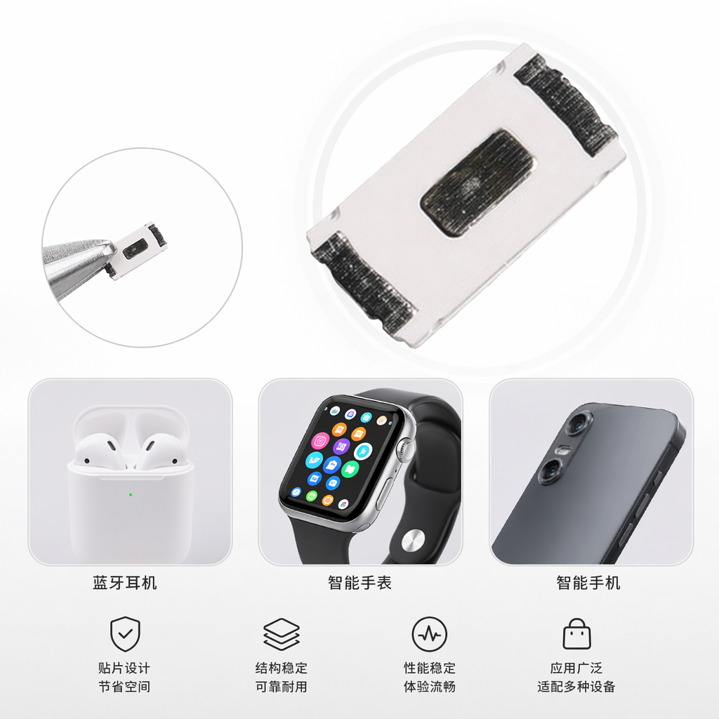 白色贴片电感 10μH 0805封装 高频低损耗 贴片式电感器