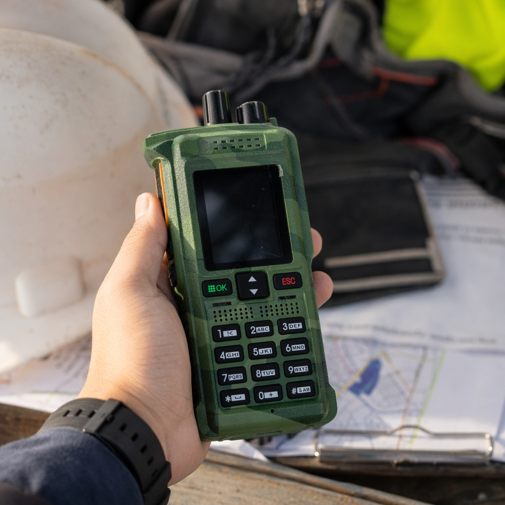 Yaomao 5800 Camouflage Edition Green camouflage walkie-talkie wireless communication, waterproof, shockproof, ultra-long battery life, two-way communication details Picture