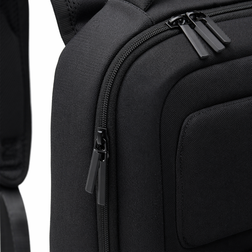 A simple and fashionable grey backpack, a lightweight and large-capacity student commuting travel bag Application Scenario