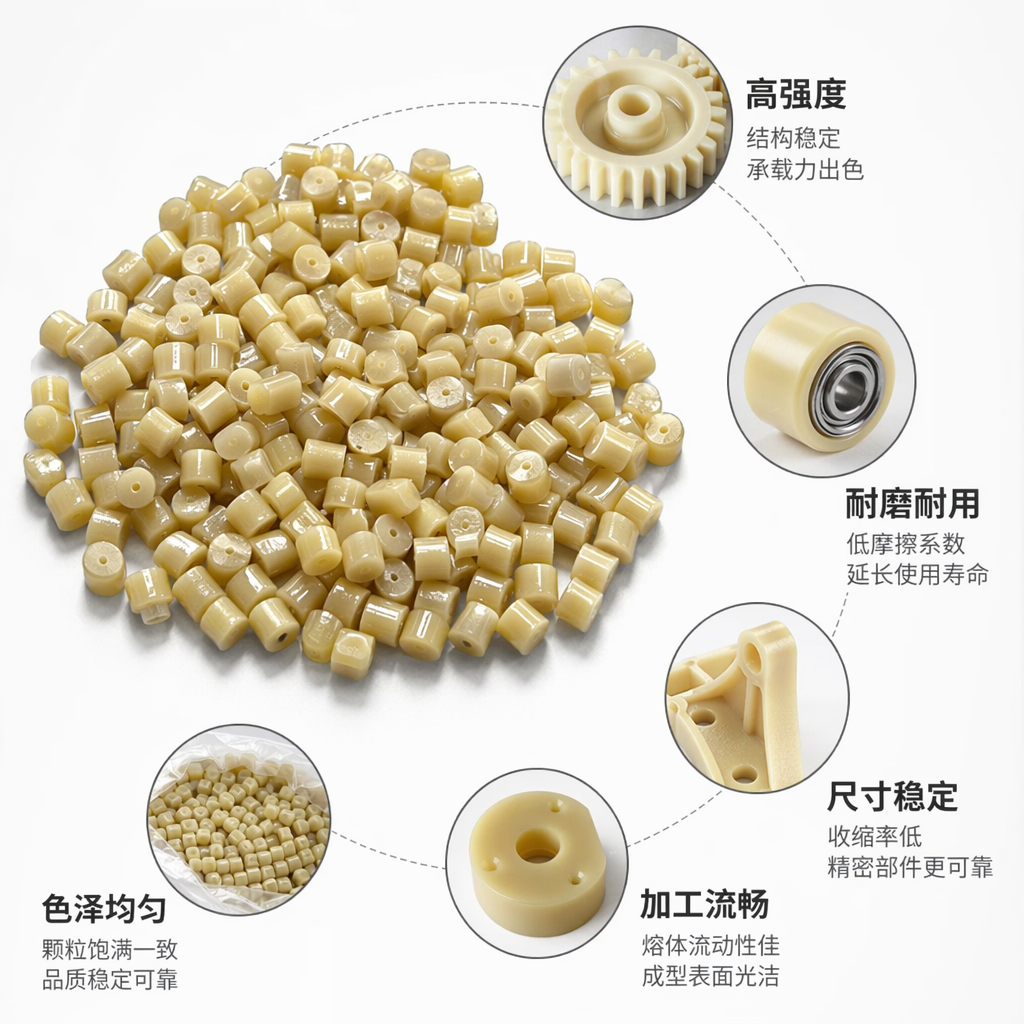 淡黄色塑料颗粒工业级PP聚丙烯原料2mm
