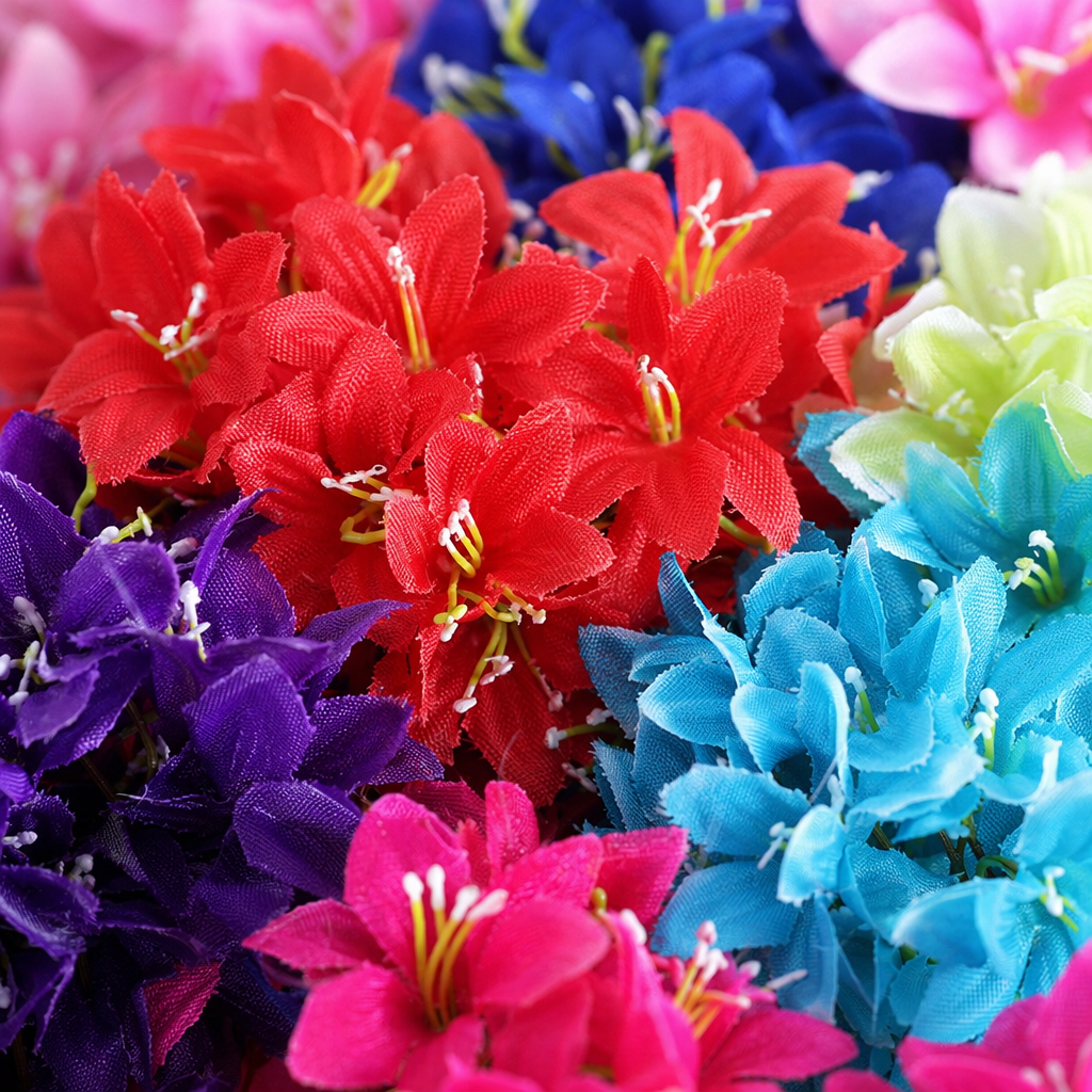 Colorful simulated flower bouquets, interior decoration items, wedding party floor-standing table flower arrangement design Application Scenario
