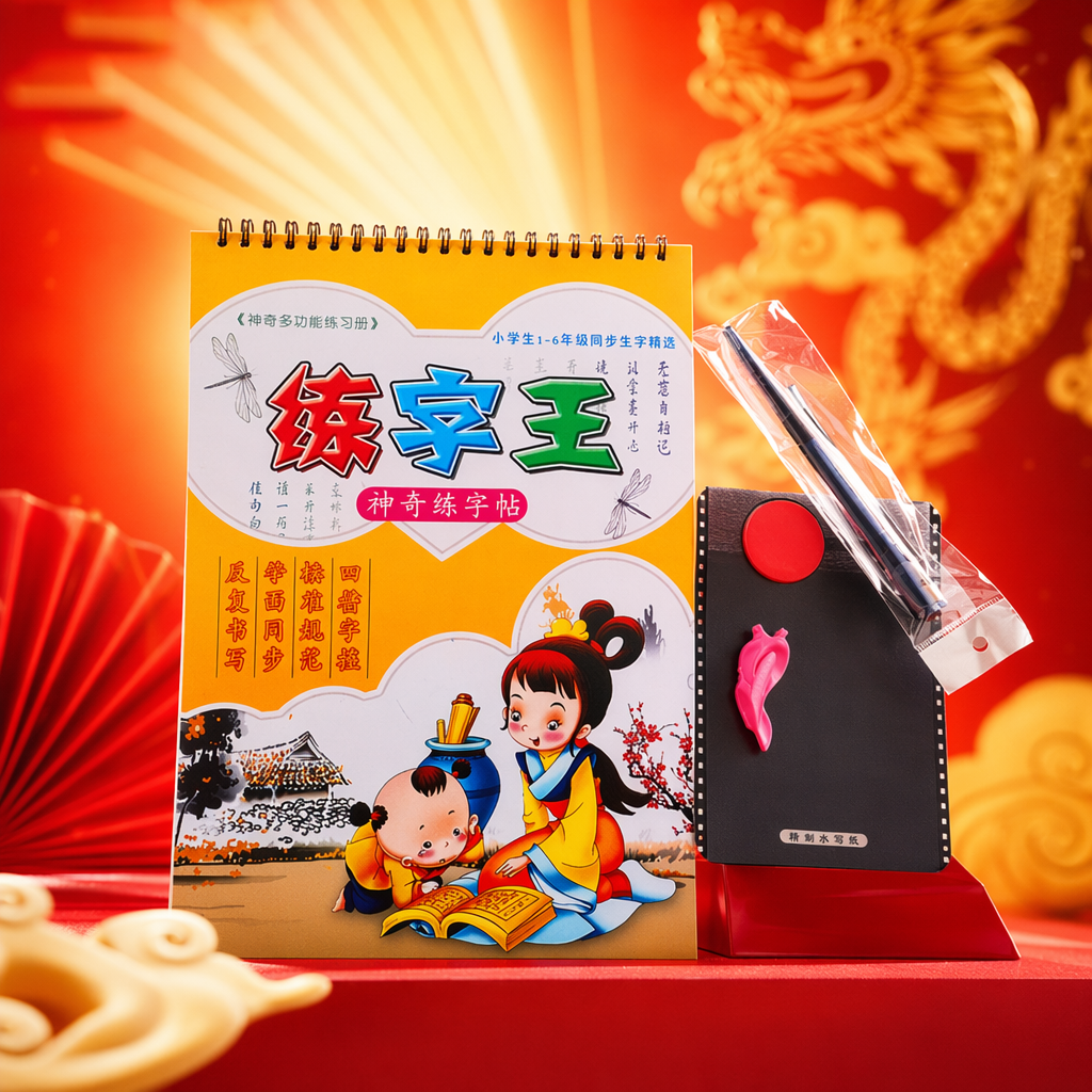 彩色练字帖+细节图
