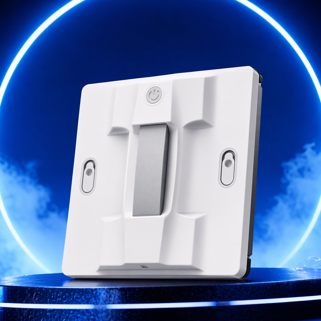 Cross-border new type window cleaning robot, home intelligent electric remote control square glass cleaning wonder, window cleaning robot, glass cleaning electric window cleaning machine, magnetic glass cleaner Specification image