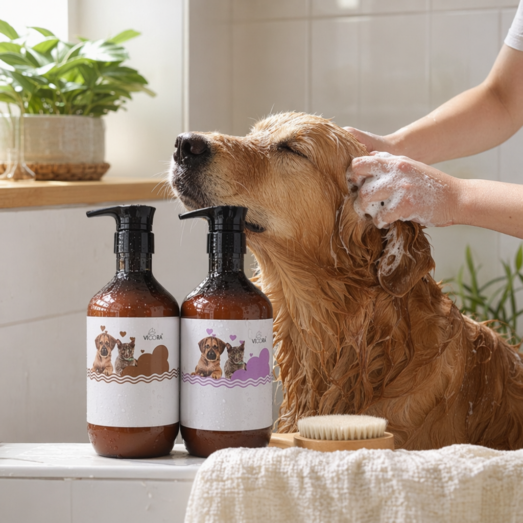VICORA PET body wash宠物沐浴露750ml产品图