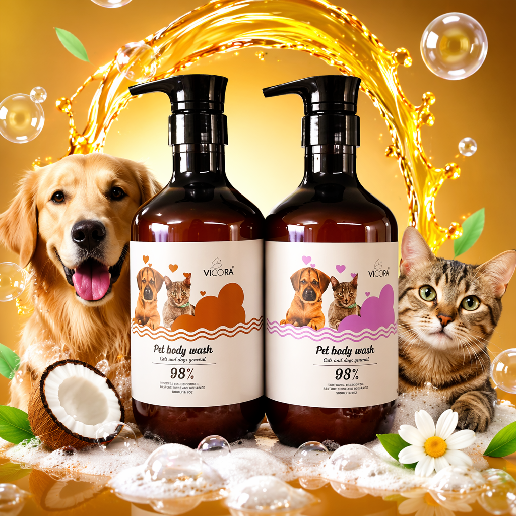 VICORA PET body wash宠物沐浴露750ml细节图