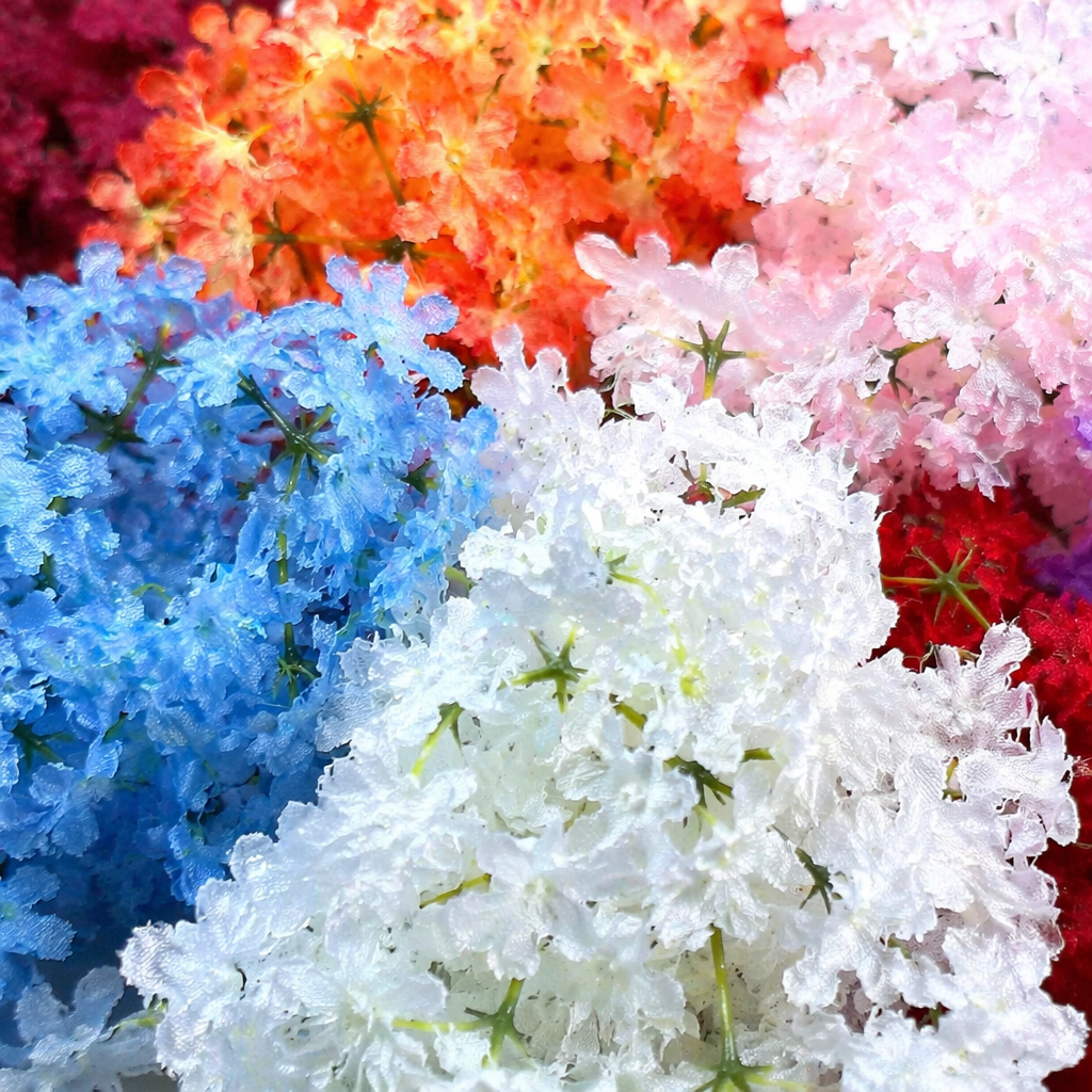 Colorful artificial flower bouquets, living room decorative items, wedding home flower arrangement art, artificial flower sets Application Scenario