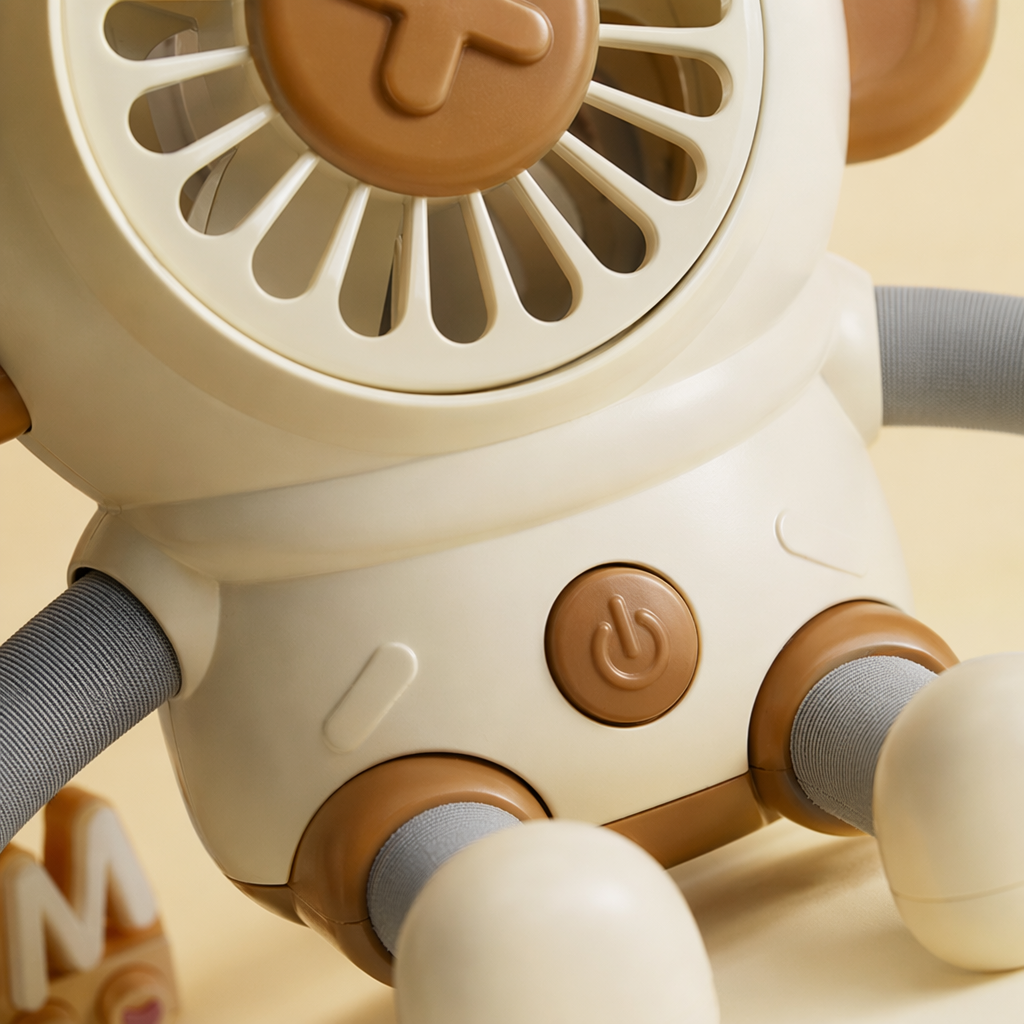 Menghou mobile phone telescopic desktop Mini Fan, portable mini handheld USB charging three-speed fan, cross-border gift Application Scenario