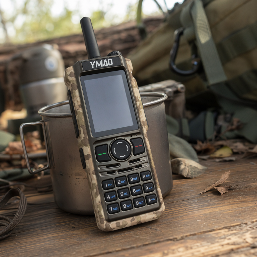 Yaomao YM 5800 camouflage shell black walkie-talkie, professional shockproof, waterproof, long-distance wireless communication details Picture