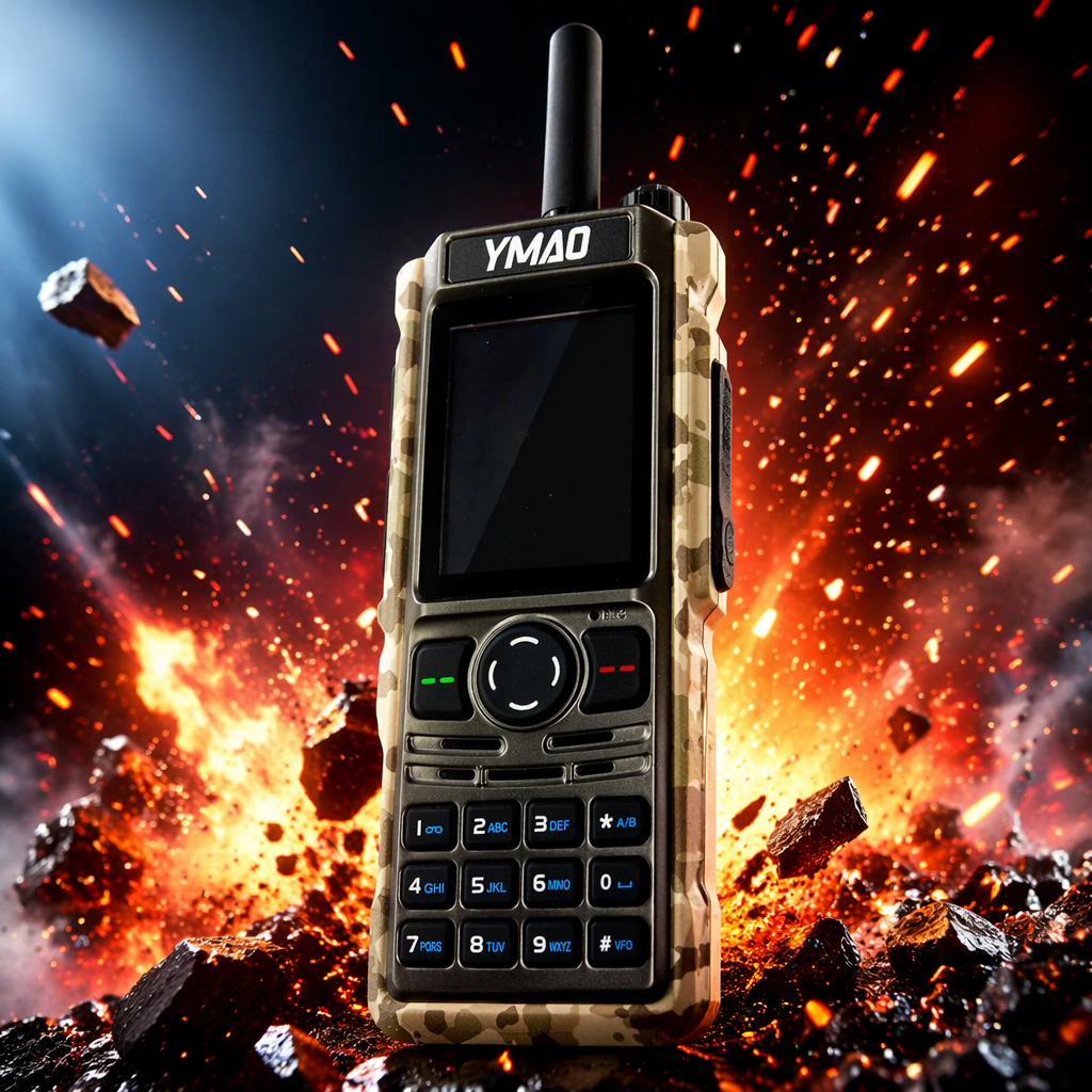 Yaomao YM 5800 camouflage shell black walkie-talkie, professional shockproof, waterproof, long-distance wireless communication Specification image