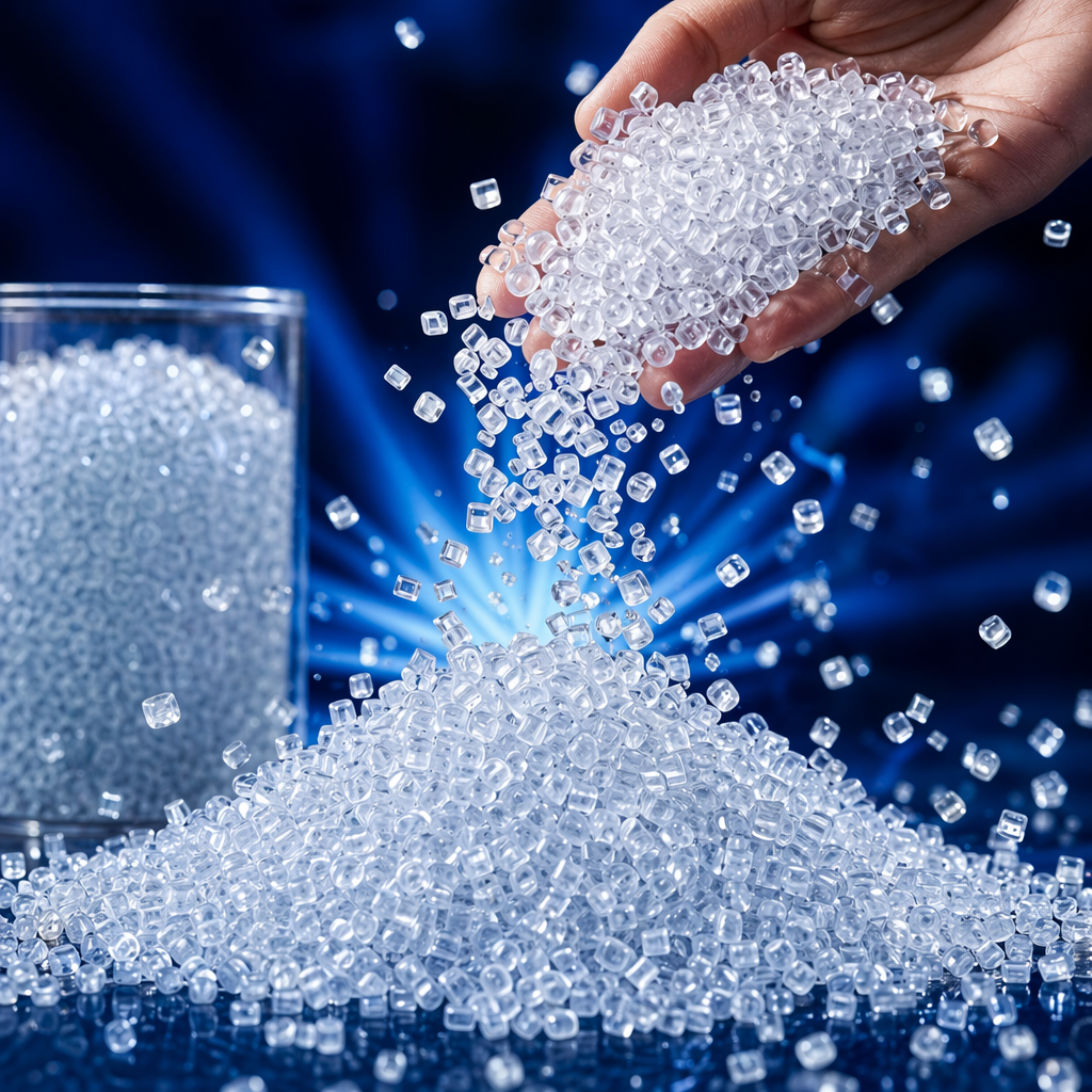 Transparent plastic granules, industrial-grade PPPE raw materials, environmentally friendly, non-toxic, general-purpose granules Specification image