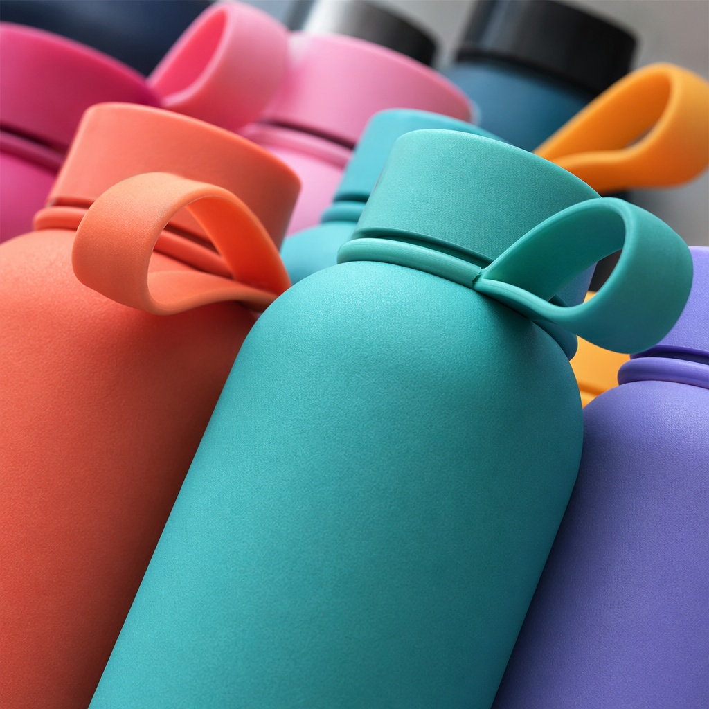 500ml colored insulated water cup with a frosted and anti-slip finish, an ideal choice for both office and study Application Scenario