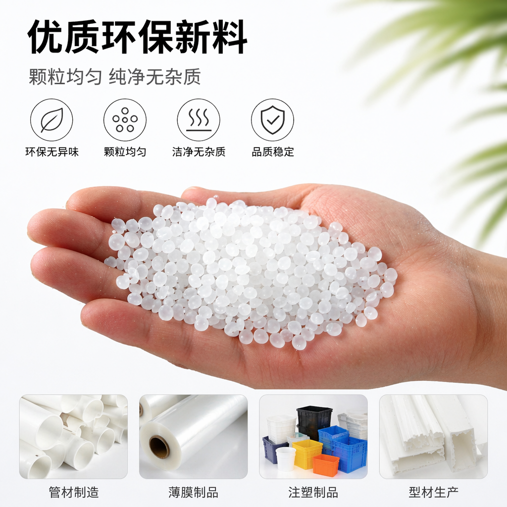 白色塑料颗粒 工业级PPPE原料 2-5mm圆柱形环保无毒