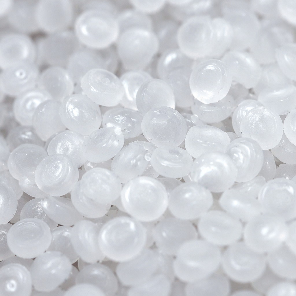 White plastic granules, industrial-grade PPPE raw materials, 2-5mm cylindrical, environmentally friendly and non-toxic Application Scenario