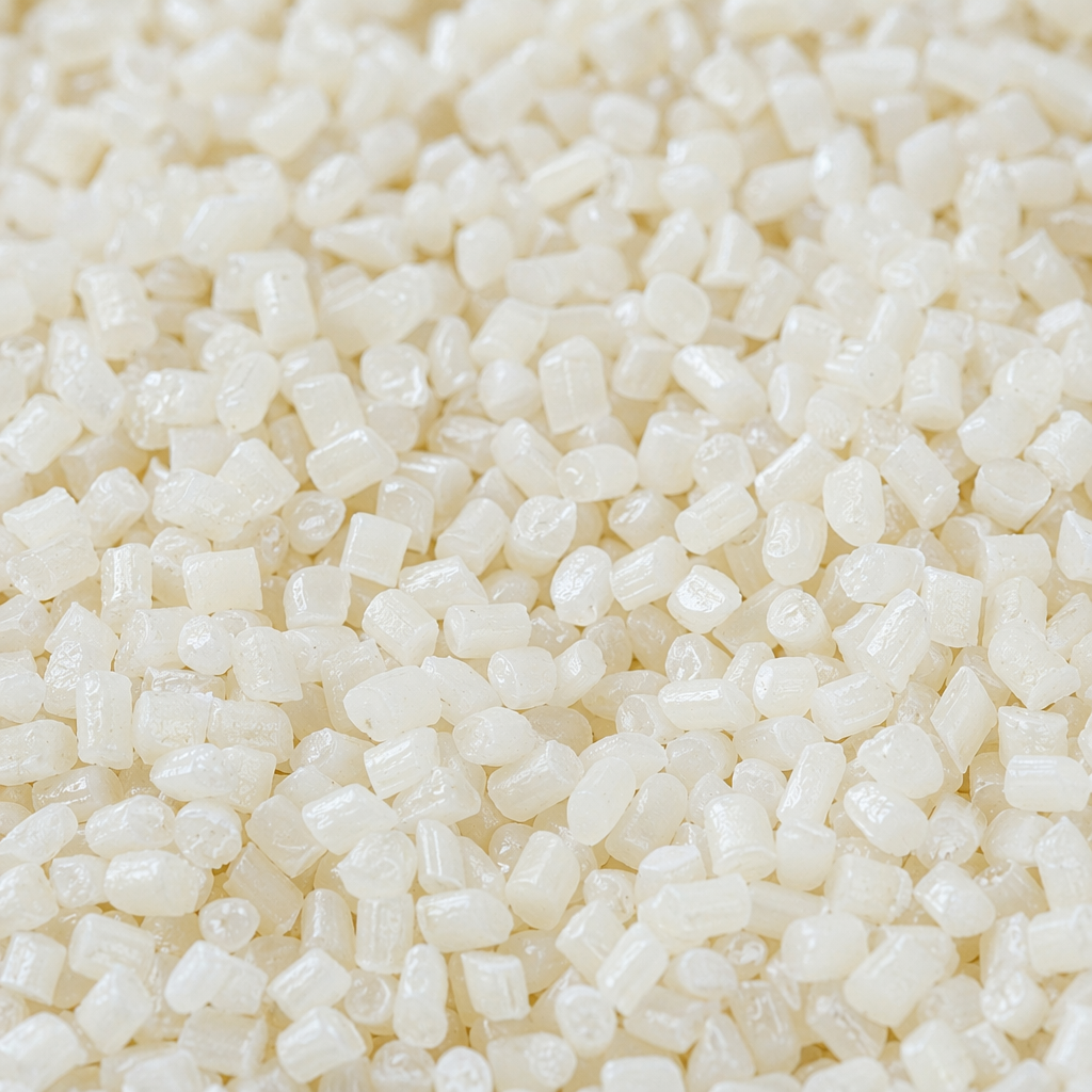 White plastic particle food-grade PP raw material non-toxic and environmentally friendly filling 25kg woven bag Application Scenario
