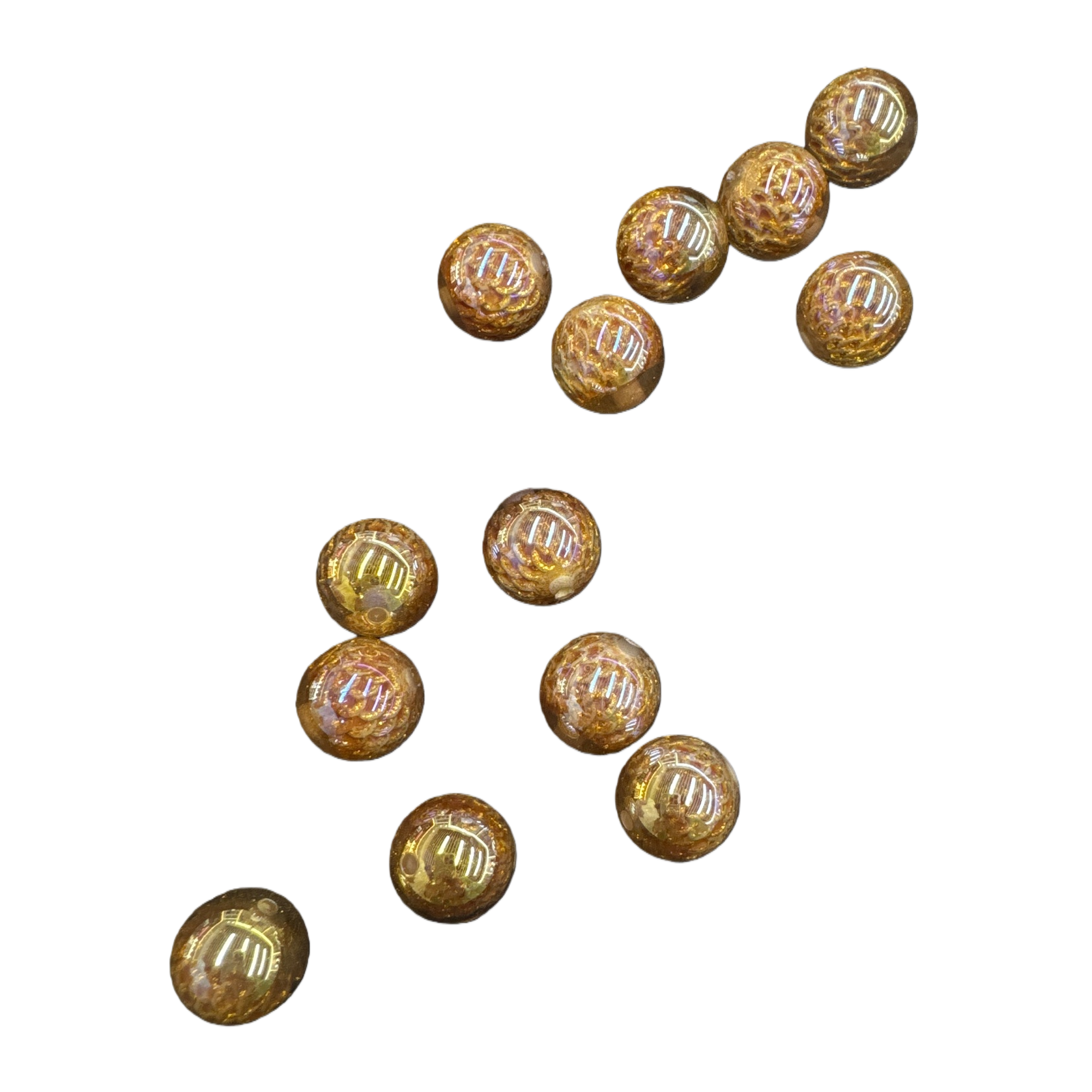 金色珠子手工编织饰品配件DIY材料通用款 Item Picture