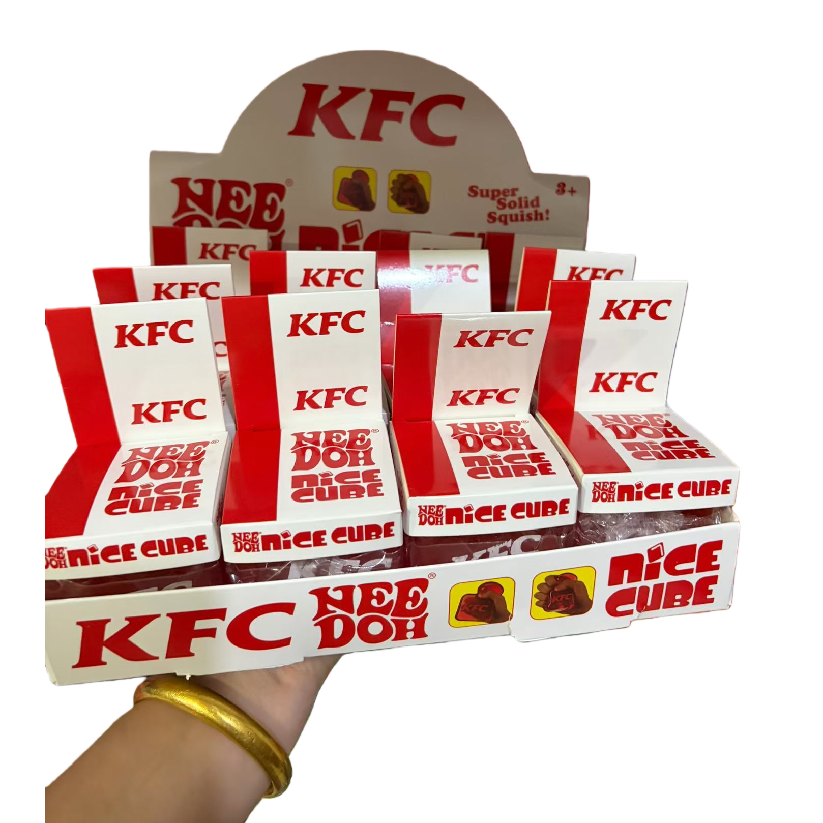 مربع أحمر أبيض Item Picture