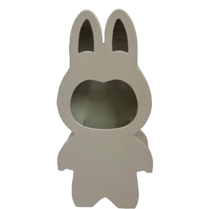 Beige rabbit-shaped ceramic decorative items for home decoration, living room, bedroom, and desktop storage Item Picture