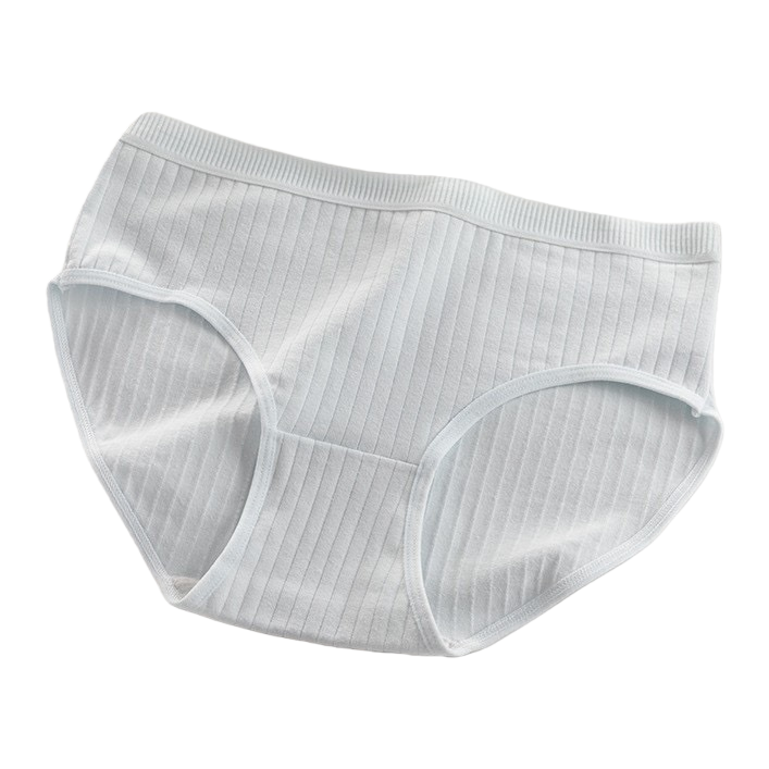 Women's high-waisted comfortable triangular underwear with a feminine design Item Picture