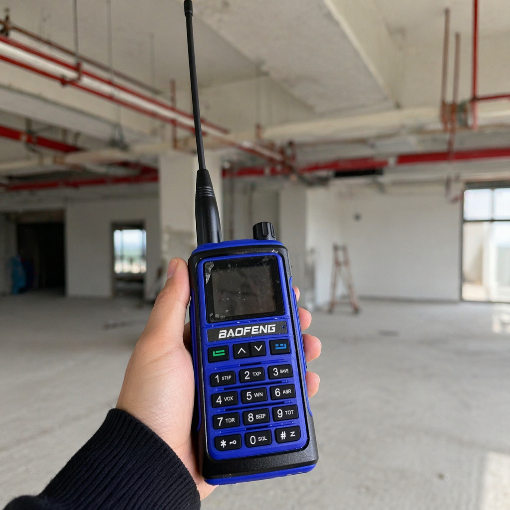 Blue peak BF-UV17 blue radio radio, водонепроницаемый от падения и продолжительный полёт с ручной рацией details Picture