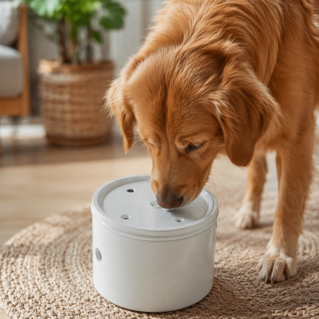 Pet intelligent automatic feeder, cat and dog water dispenser all-in-one machine details Picture