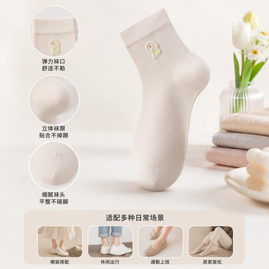 浅粉桑蚕丝袜女士薄款透气防勾丝舒适弹力