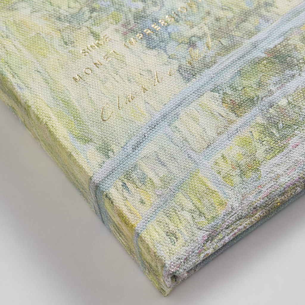 Impressionist-style painting cover notebook, artistic planner, simple design Application Scenario